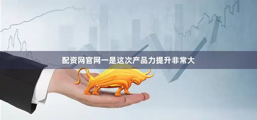 配资网官网一是这次产品力提升非常大